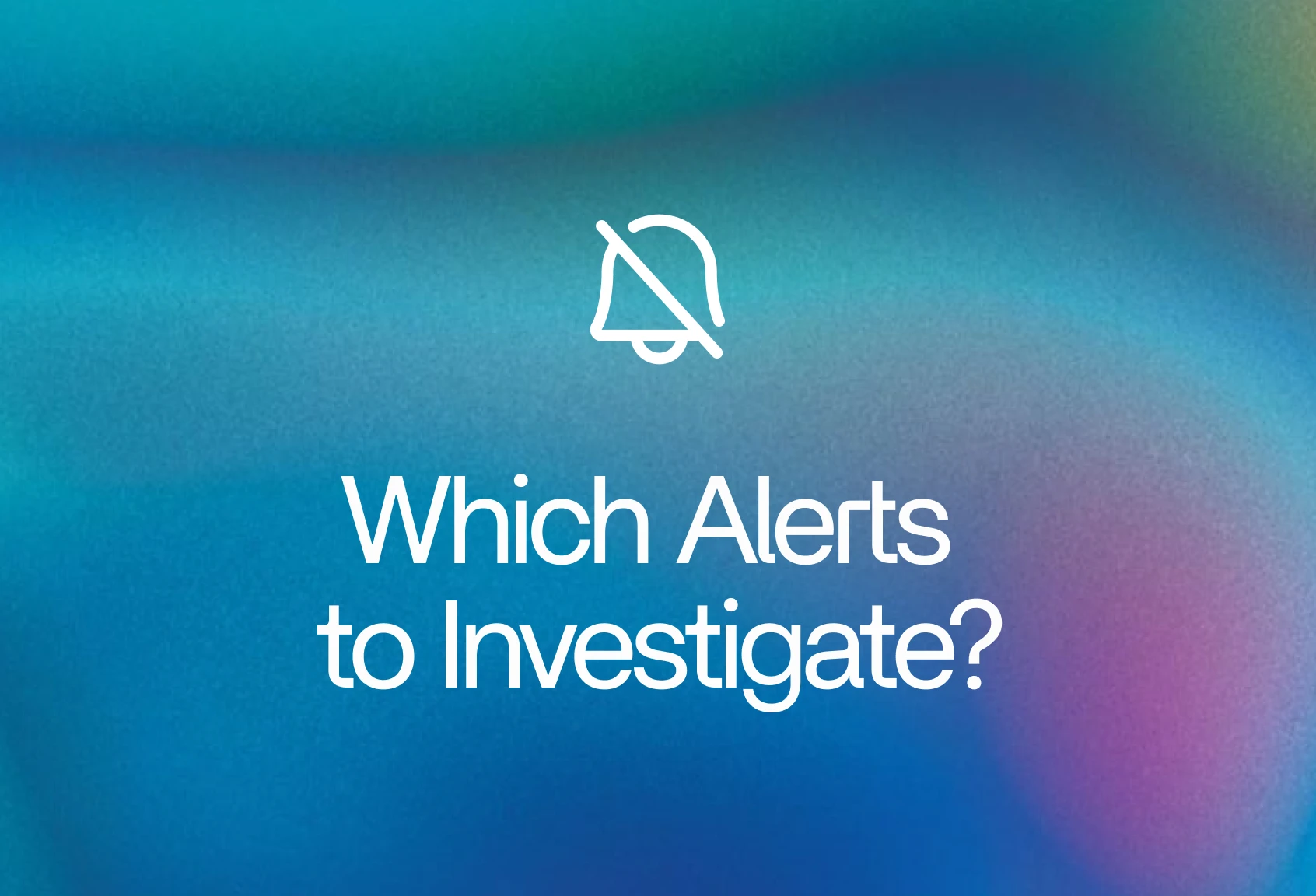 What alerts should AI investigate? A framework for data engineering teams