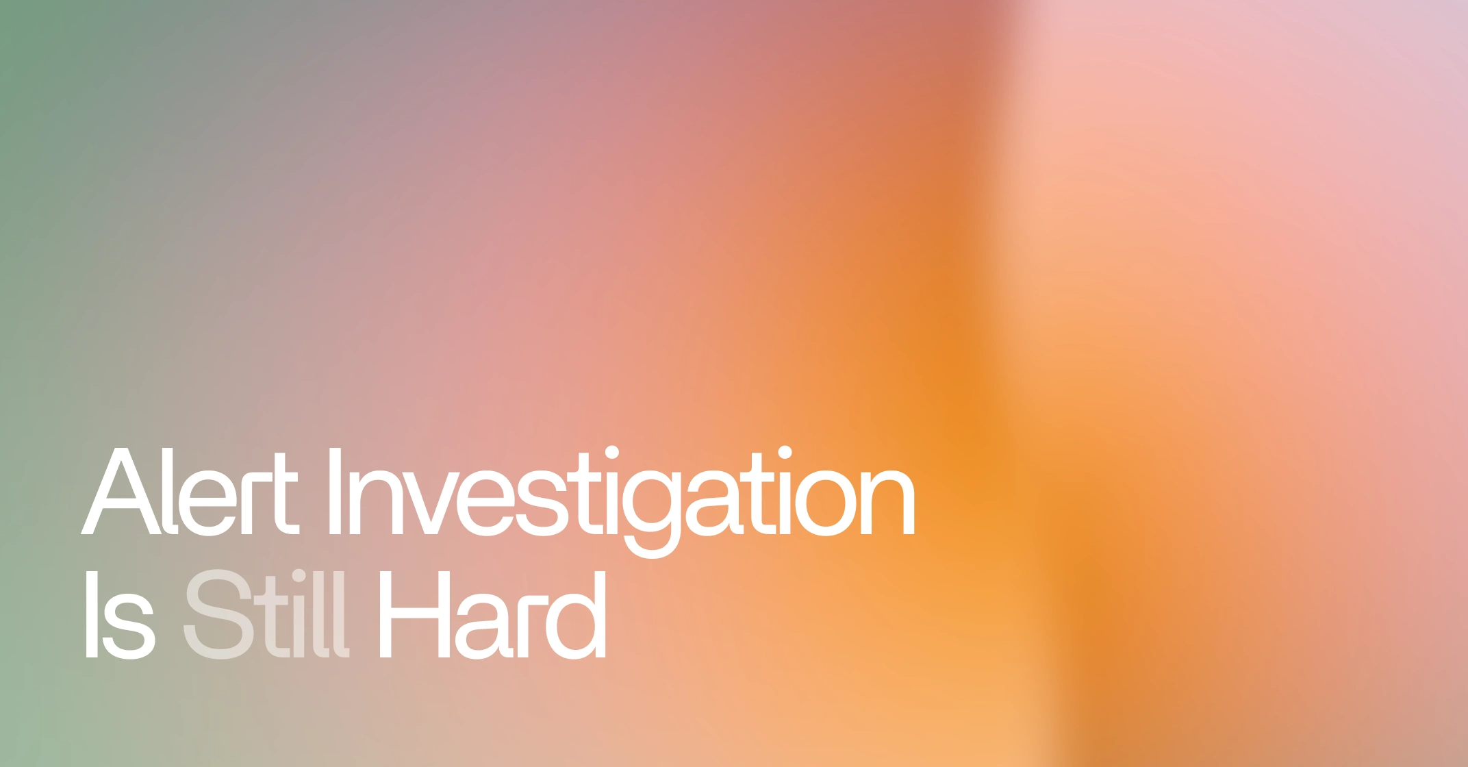 Why is alert investigation for pipelines still so difficult in the age of AI?